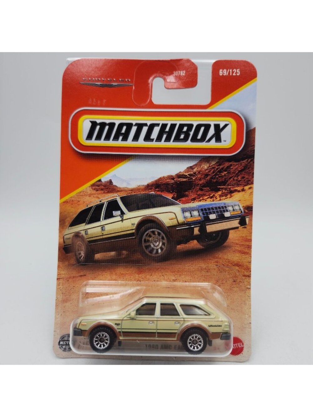 Matchbox 1980 AMC Eagle 4 Door Wagon Sandy Brown Tan Mainline 69/125